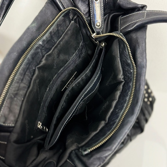 Authentic Pre-Owned Baldinini Large Black Leather Bag - Picture 4 of 4